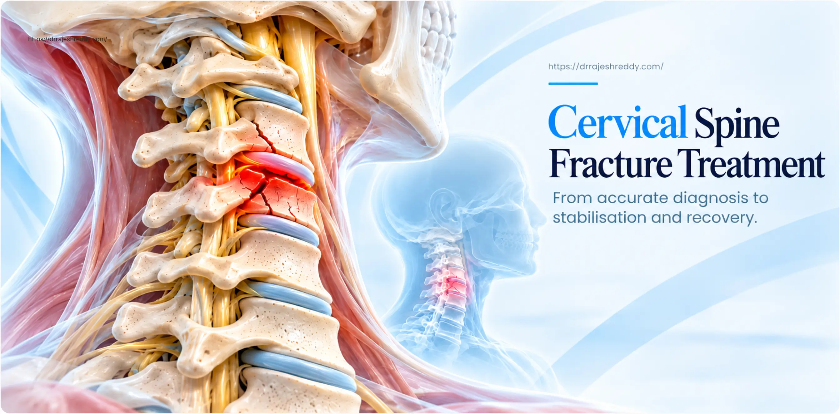 Cervical spine fracture treatment, from diagnosis to stabilisation and recovery